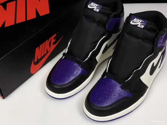 Rep Kickmax 555088-501 Air 1 Purple Jordan Court 0625